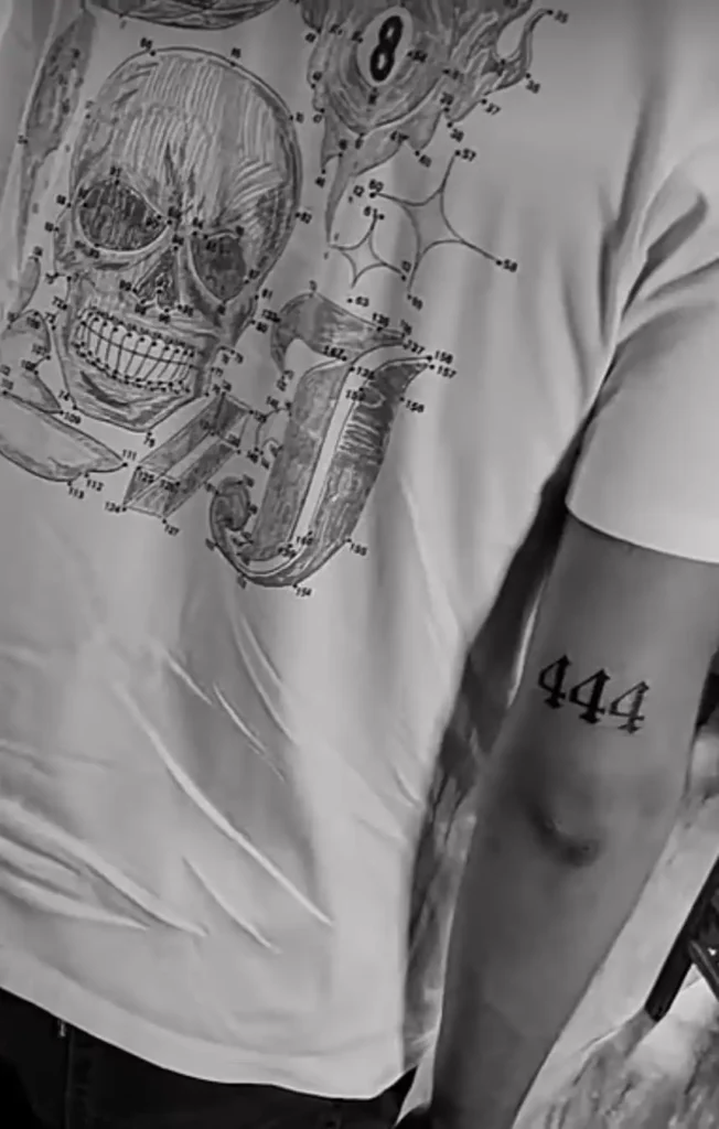 444 Tattoo Meaning: Love, Protection & Spiritual Guidance 8 444 Tattoo Meaning for Guys