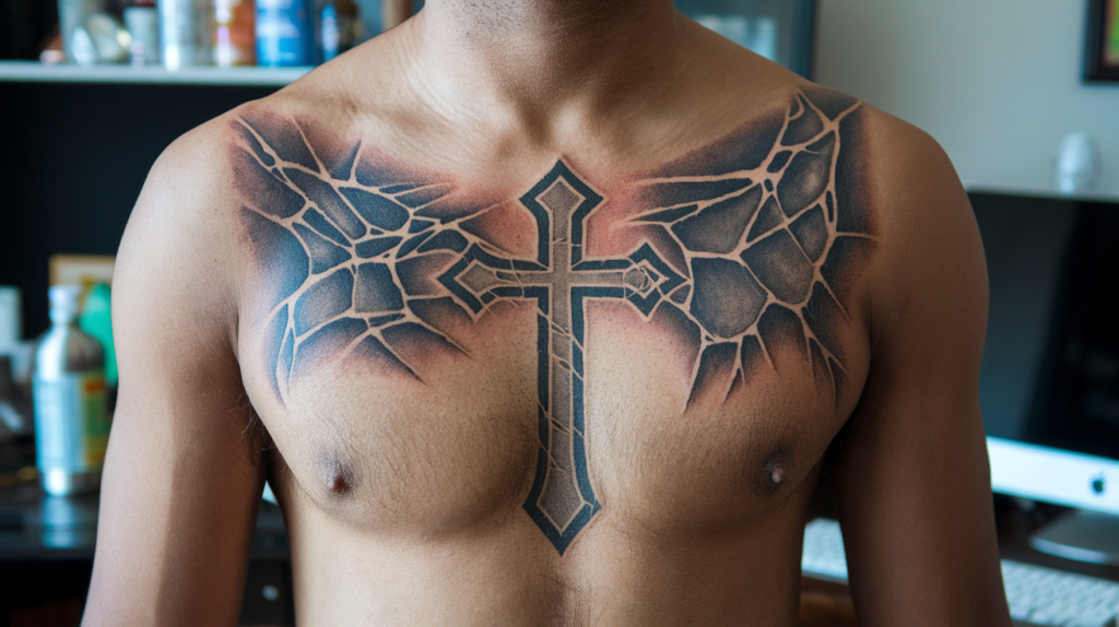 Cross Tattoo for Guys