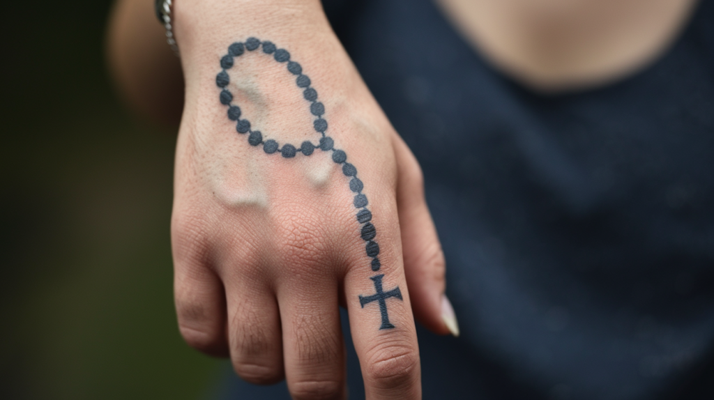 Cross Tattoo Meaning on Hand
