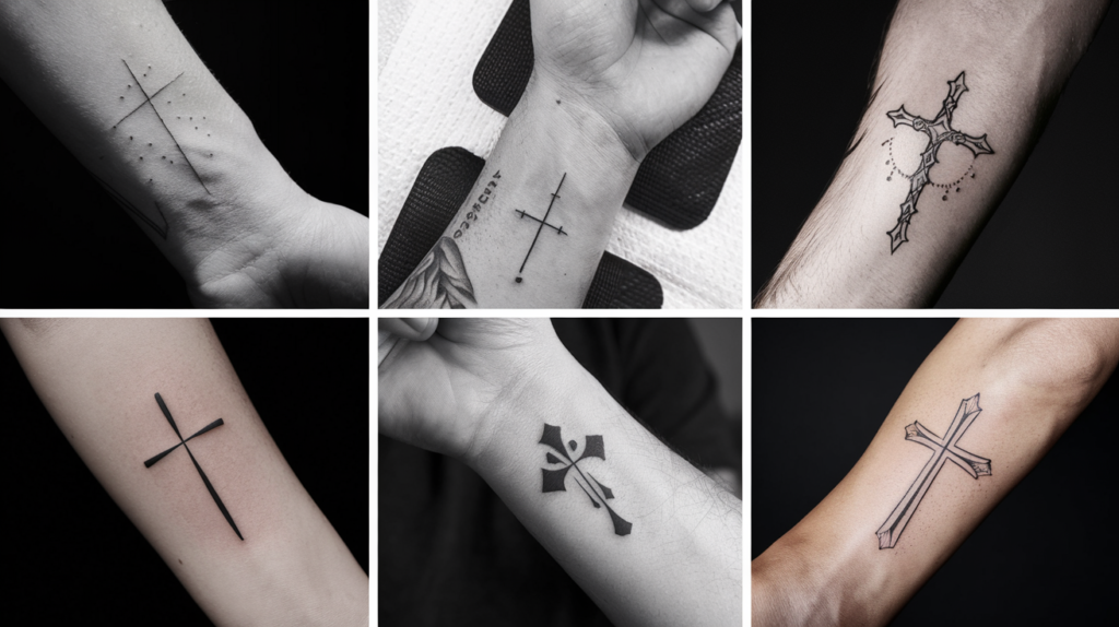 Cross Tattoo Meaning on Wrist