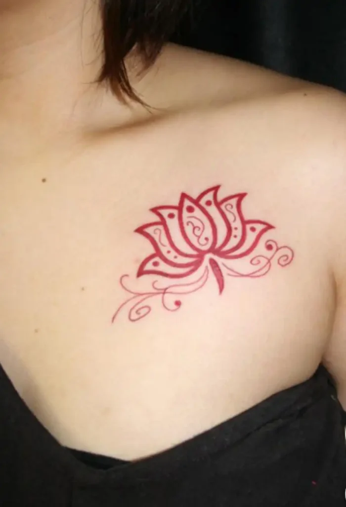 Red Lotus Flower Tattoo Meaning
