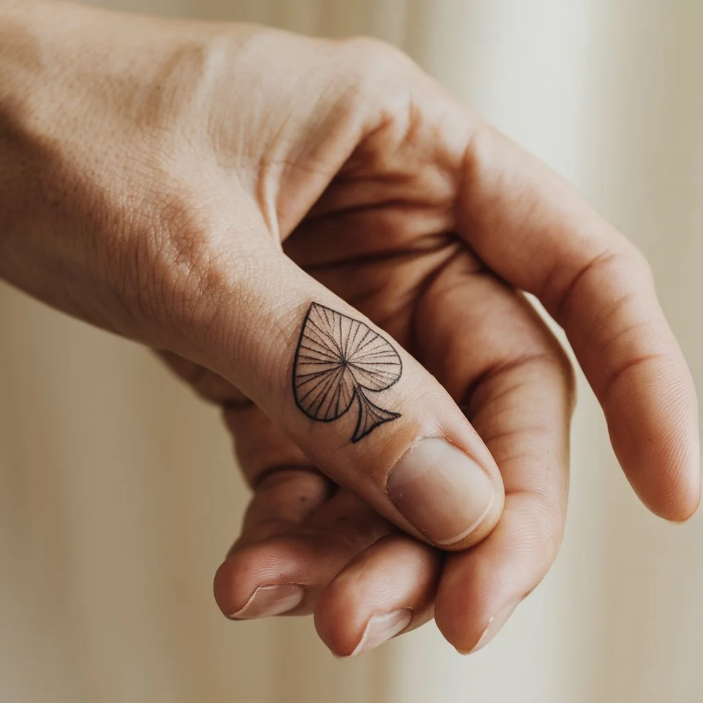 Spade Tattoo Ideas – Designs Meanings & Inspiration 25 Spade Tattoo on Finger