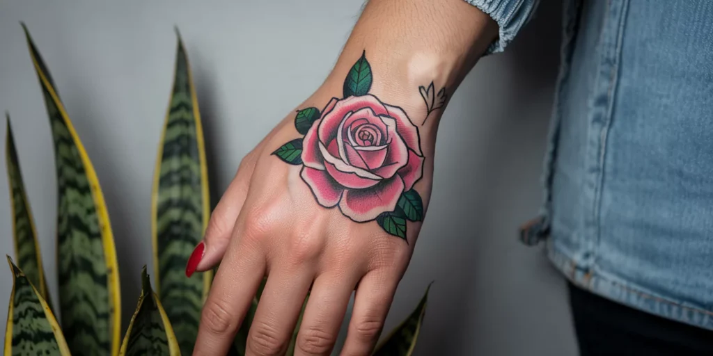 Rose Tattoo Meaning: What Your Ink Says About You 6 Pink Rose Tattoo Meaning