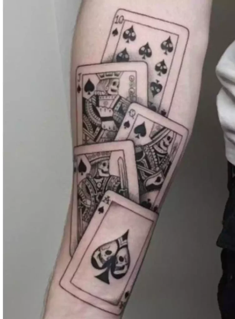 Spade Tattoo Ideas – Designs Meanings & Inspiration 19 Spade Tattoo Ideas for Guys