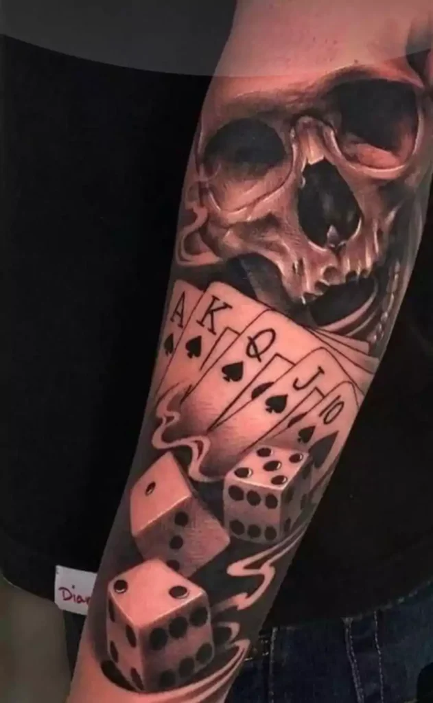 Spade Tattoo Ideas – Designs Meanings & Inspiration 18 Spade Tattoo Ideas for Guys