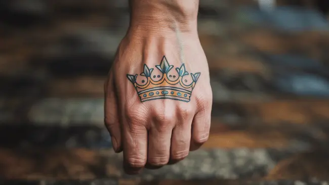 Crown Tattoo Meaning - Symbolism Placements & Styles 10 5 Point Crown Tattoo Meaning