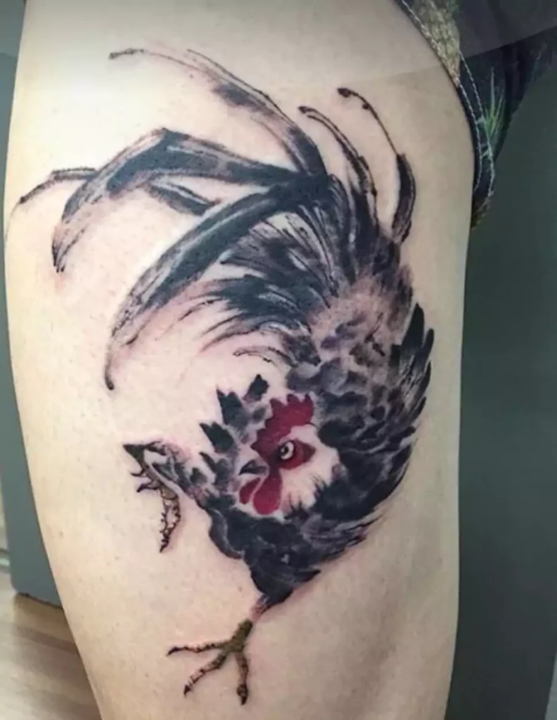 Rooster Tattoo Ideas