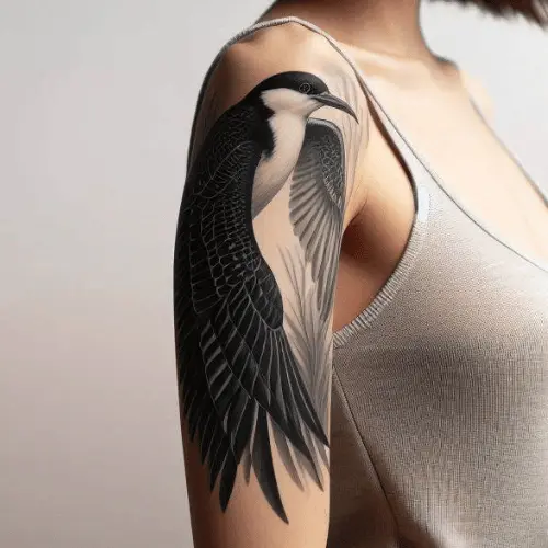 Iwa Bird Tattoo Meaning: Spiritual Symbolism & Designs 4 For Women iwa bird tattoo