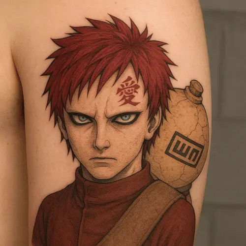 Gaara Tattoo Meaning - Symbolism Culture 4 Gaara Portrait