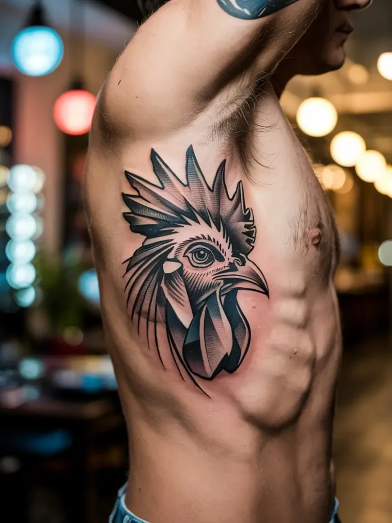 Rooster Tattoo