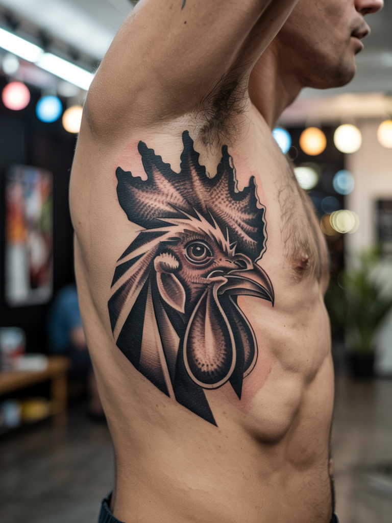 Rooster Tattoo