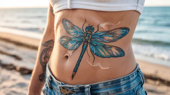 Dragonfly Tattoo Meaning: Symbolism Colors & Spirituality 3 Dragonfly Tattoo Meaning for Females